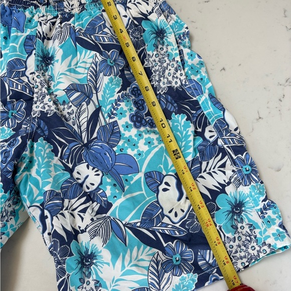 Vilebrequin Kids Swim Trunks - Blue and White - Picture 7 of 7